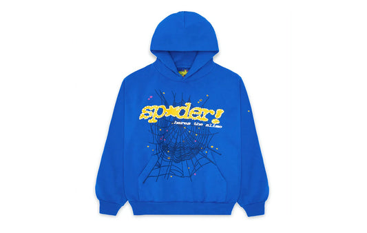 Sp5der Hoodie Blue