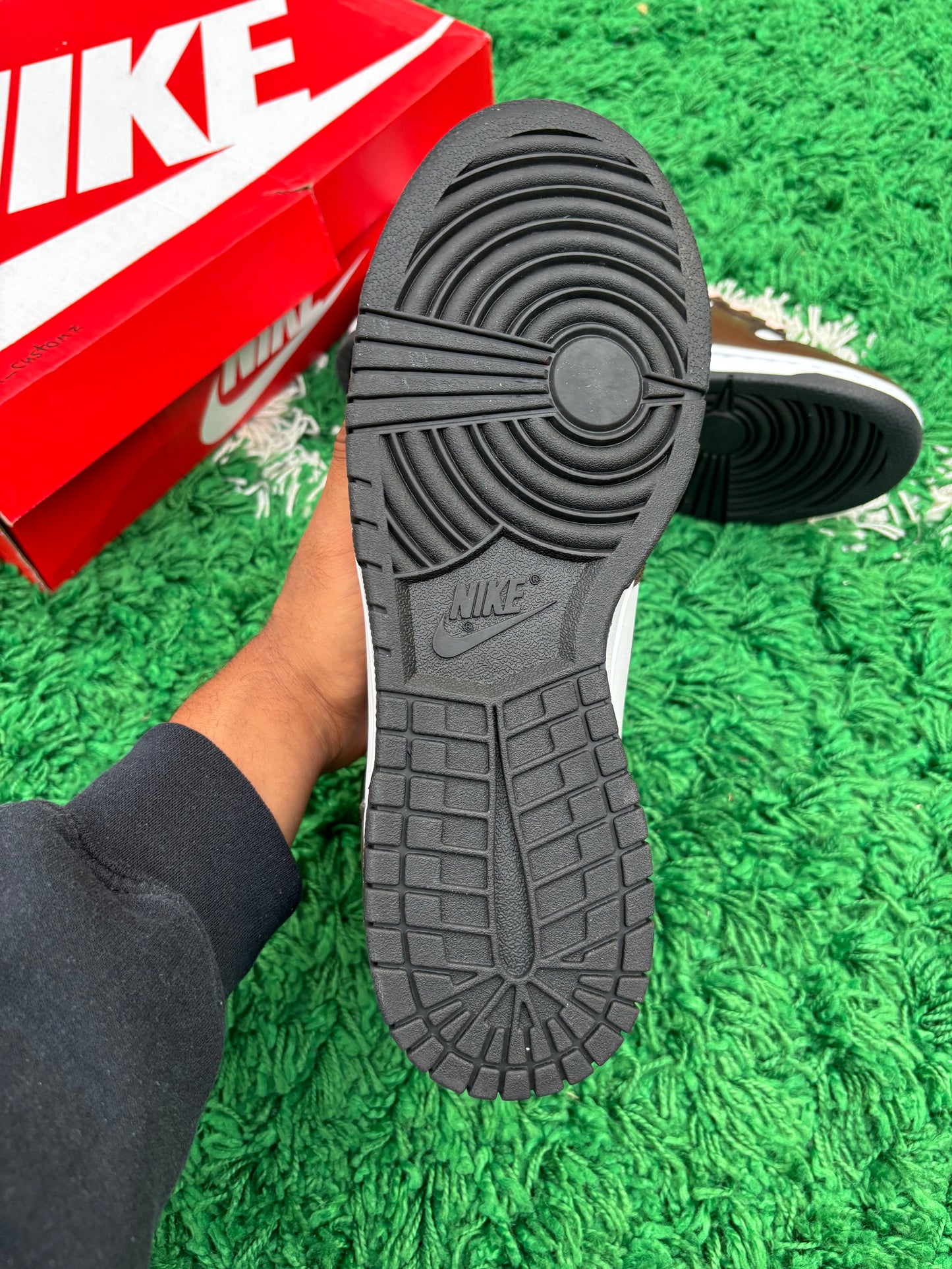 Dunk High Mocha Custom