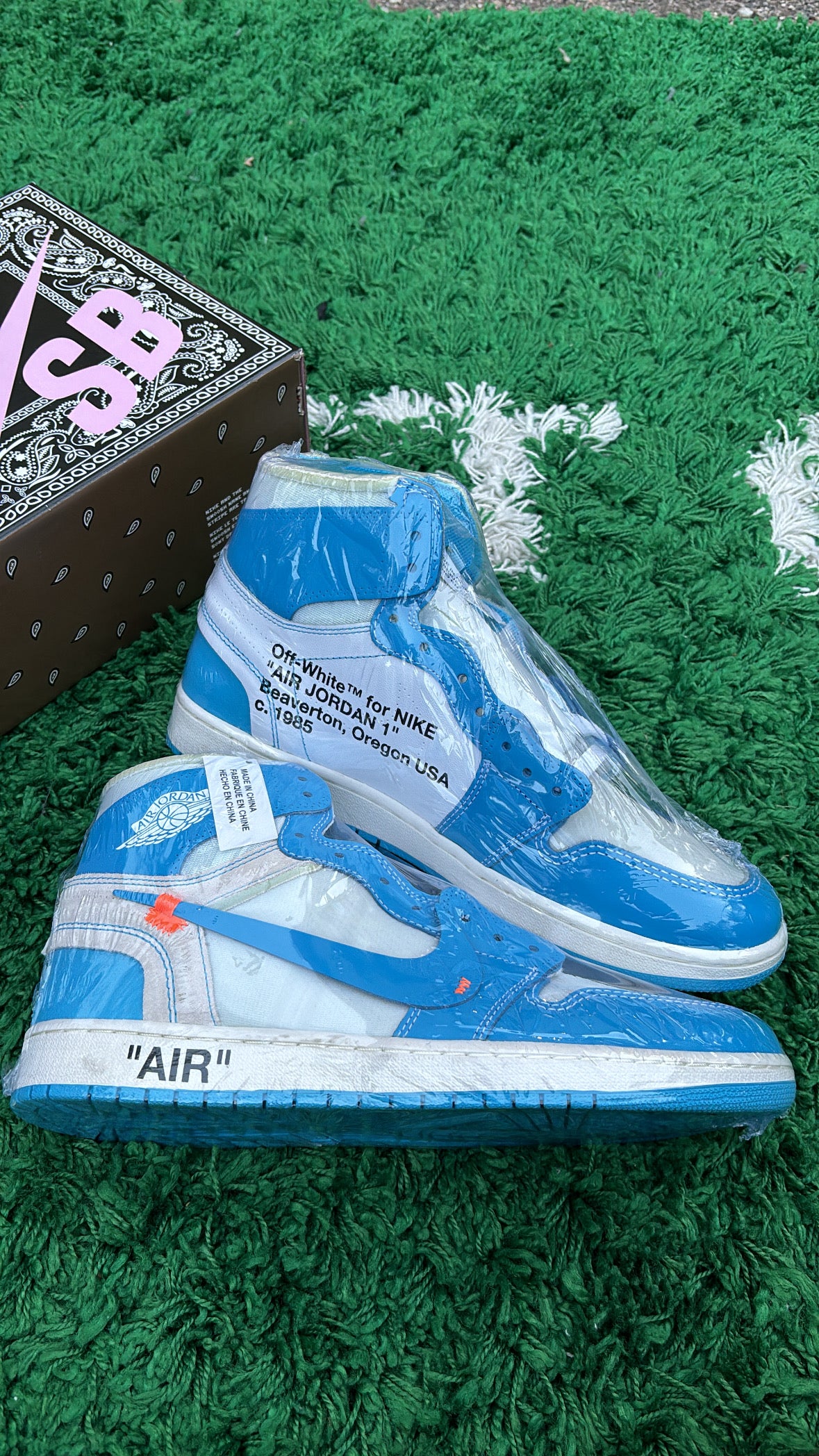 Jordan 1 High Off White UNC