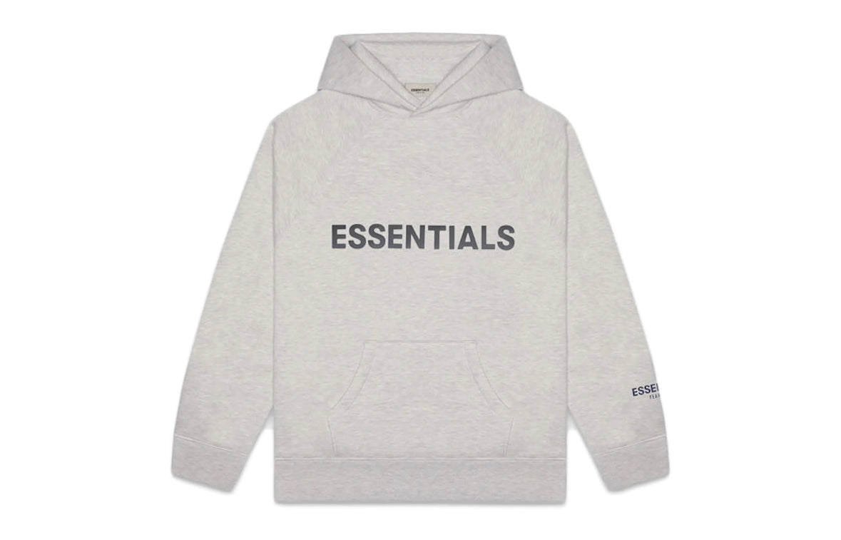 Essentials FOG Applique Hoodie Grey