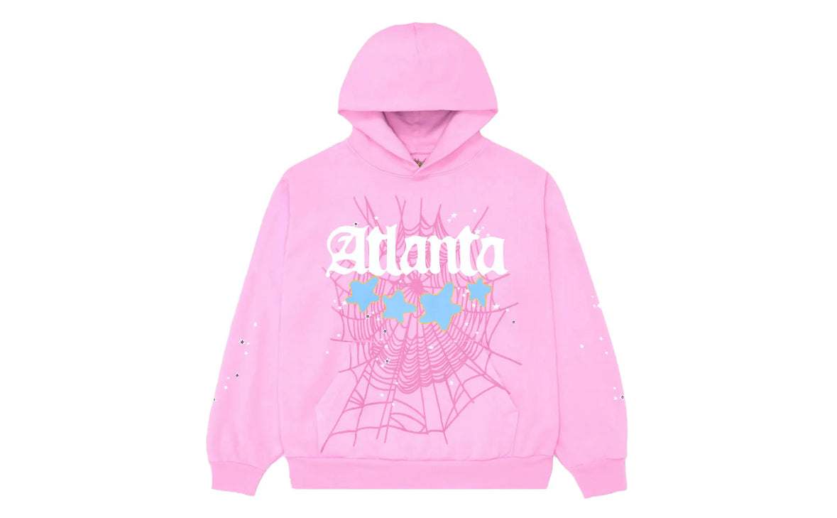 Sp5der Hoodie Atlanta Pink