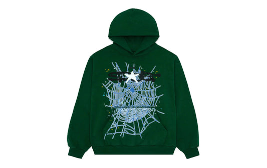 Sp5der Hoodie Hunter Green