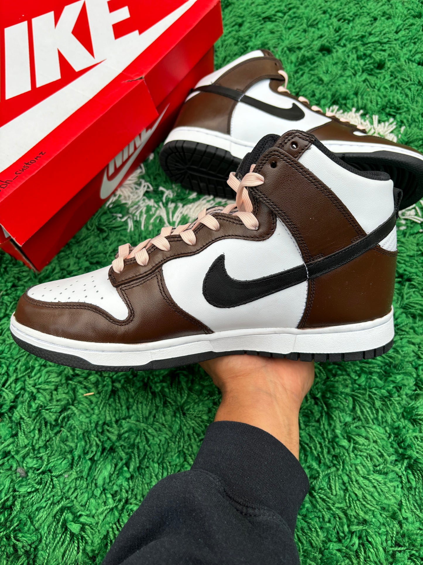 Dunk High Mocha Custom