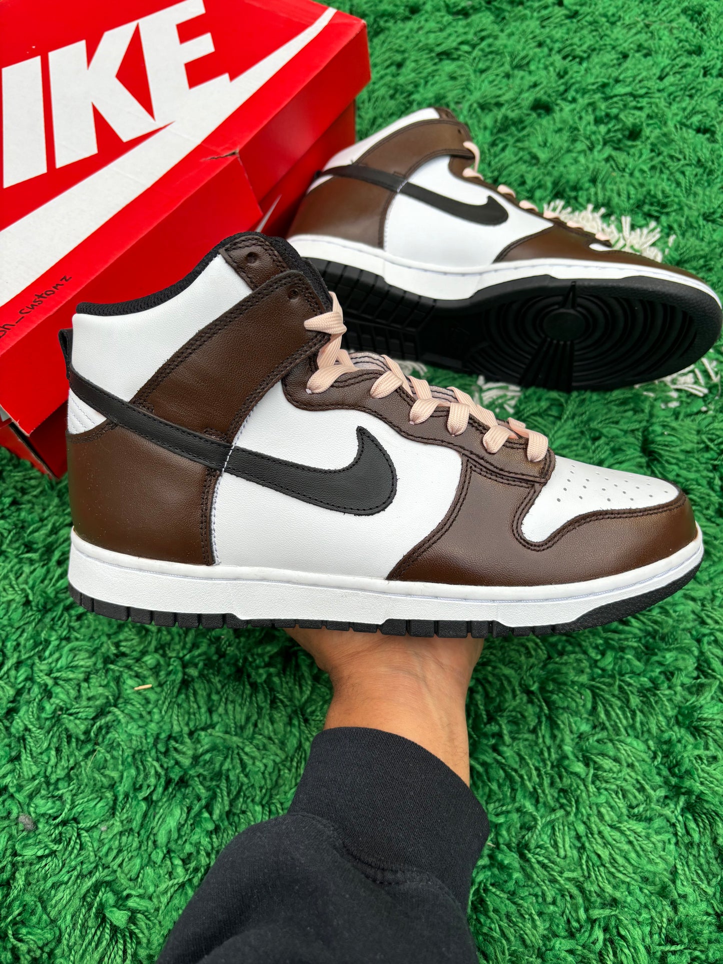 Dunk High Mocha Custom