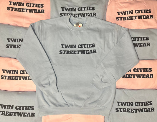 Twin Cities Streetwear Crewneck (Blue)